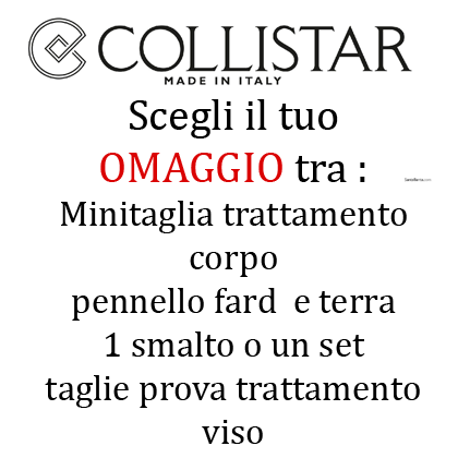 COLLISTAR OMAGGI SCELTA